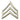 SGT Chevrons, Enameled & Plated, 2 Posts & Clutch Backs, Pairs